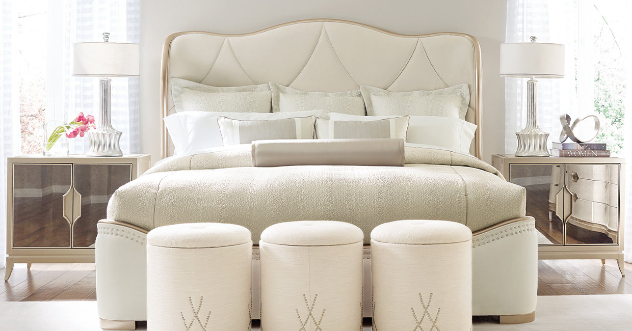 Caracole Compositions Adela Down Feather Configurable Living Room Set